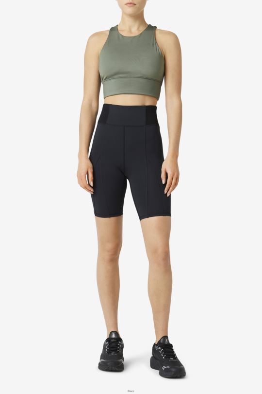 fila forza 8inch texture bike short black 0668L1957 Černá FILA