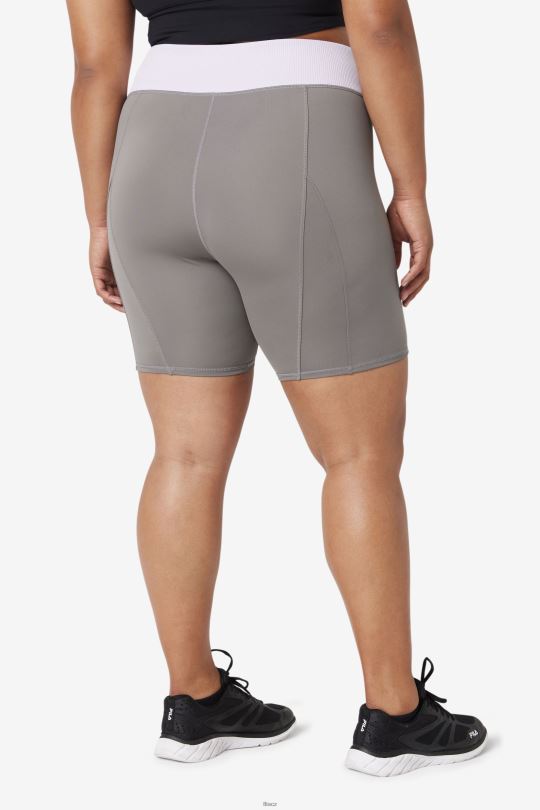 fila forza 8inch texture bike short gargoyle/levandule blue 0668L1963 chrlič/levandule modrá FILA