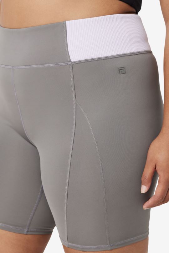 fila forza 8inch texture bike short gargoyle/levandule blue 0668L1963 chrlič/levandule modrá FILA