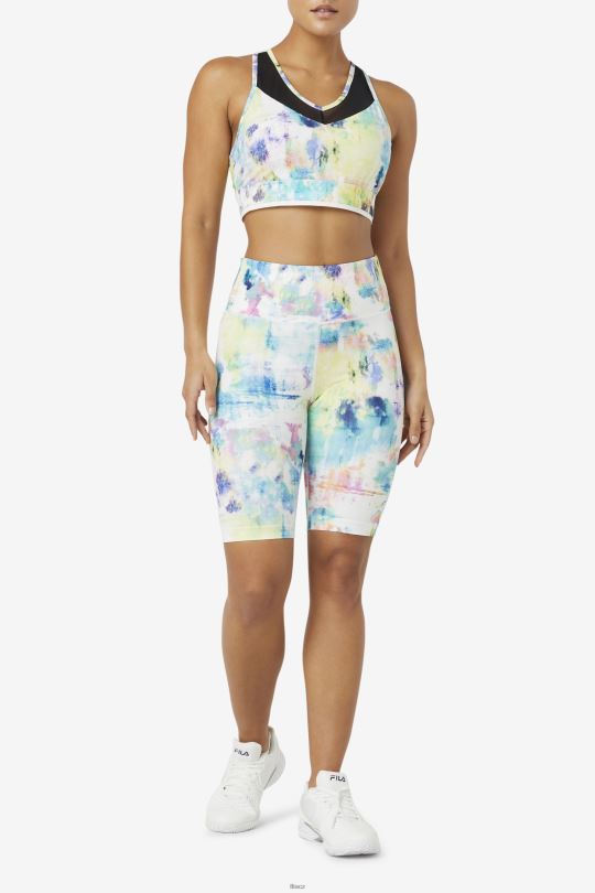 fila forza 8inch tie dye bike short tie dye 0668L1945 barva na kravatu FILA