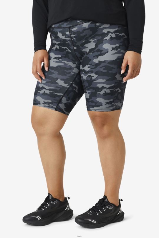 fila forza 8palcové kolo krátké tmavé camo 0668L1951 tmavá kamufláž FILA