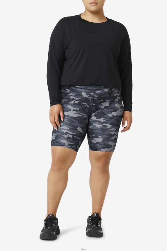 fila forza 8palcové kolo krátké tmavé camo 0668L1951 tmavá kamufláž FILA