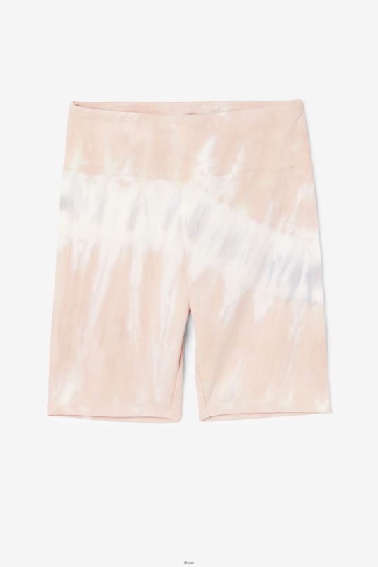 fila gardenia/white/belgian block taima tie dye bike short 0668L1678 gardénie/bílý/belgický blok FILA