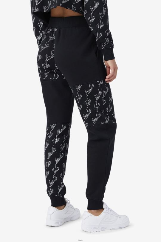 fila gianna jogger black/gardenia 0668L1597 černá/gardénie FILA