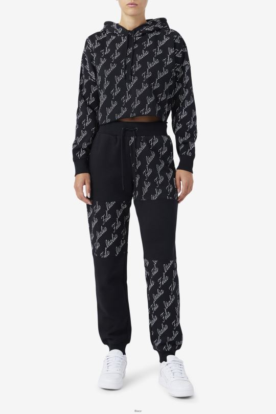 fila gianna jogger black/gardenia 0668L1597 černá/gardénie FILA