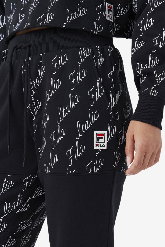 fila gianna jogger black/gardenia 0668L1597 černá/gardénie FILA