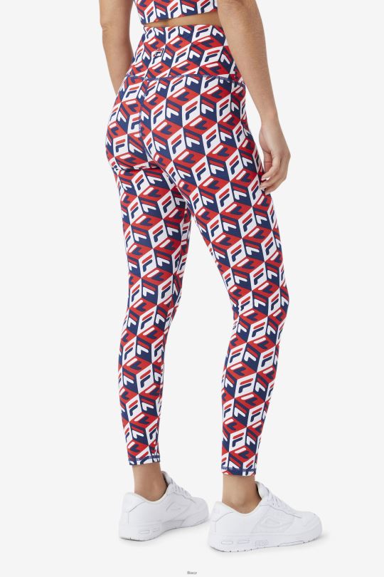 fila karteras 7/8 těsné červená/námořnická/bílá 0668L1705 červená/námořnická/bílá FILA