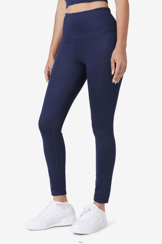 fila lucille oboustranné legíny námořnické 0668L1639 námořnictvo FILA