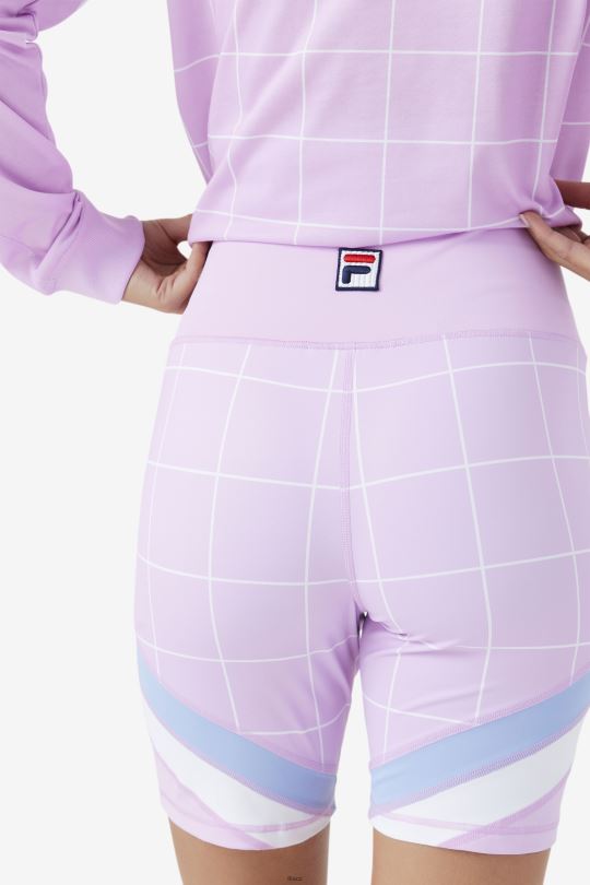 fila orchidej/modro/bílé kolo yareli krátké 0668L1576 orchidej/modrá/bílá FILA