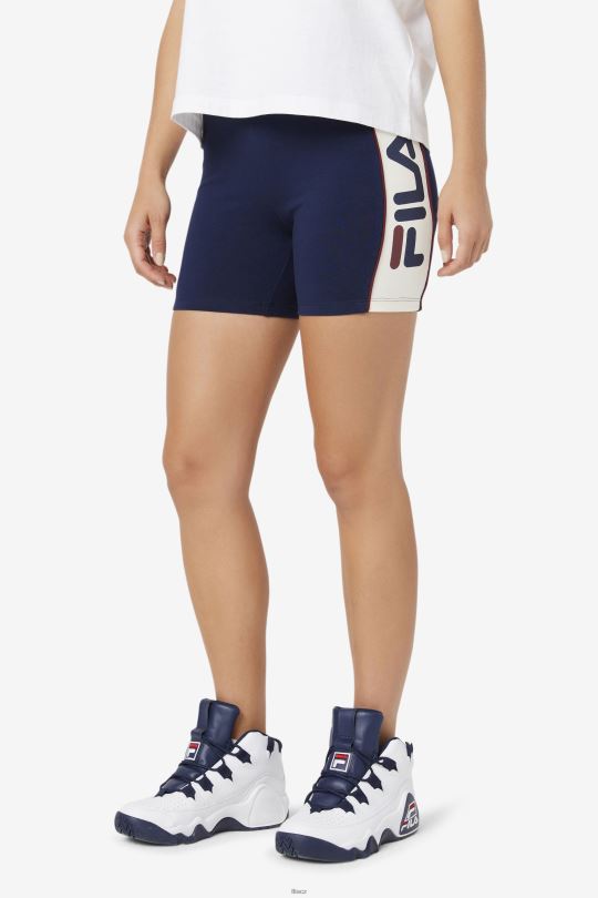 fila peacoat davina bike short 0668L1642 peacoat FILA