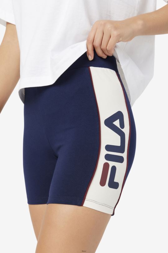 fila peacoat davina bike short 0668L1642 peacoat FILA