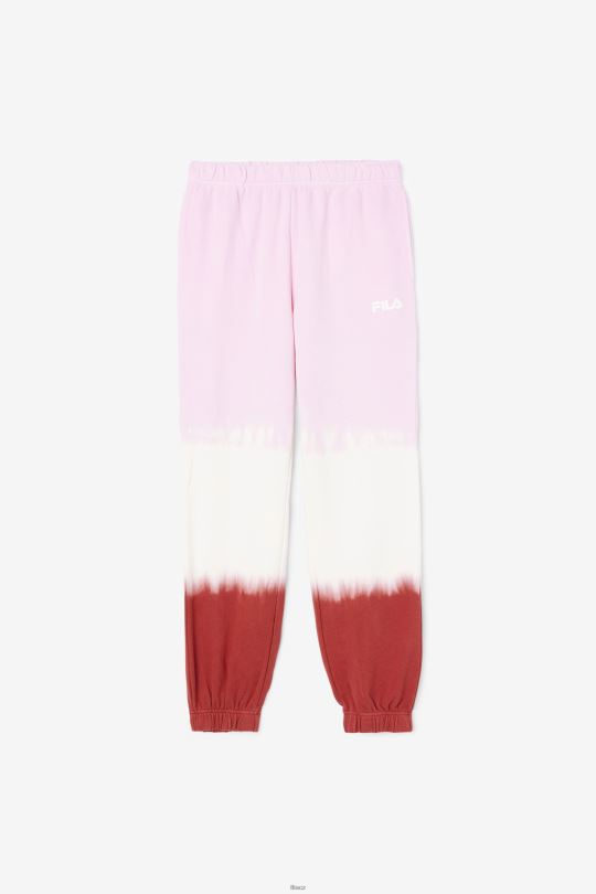fila piruette/bílá/země červená raleigh kravata dye jogger 0668L1660 pirueta/bílá/země červená FILA