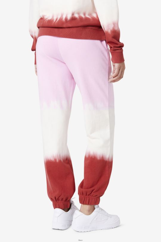 fila piruette/bílá/země červená raleigh kravata dye jogger 0668L1660 pirueta/bílá/země červená FILA