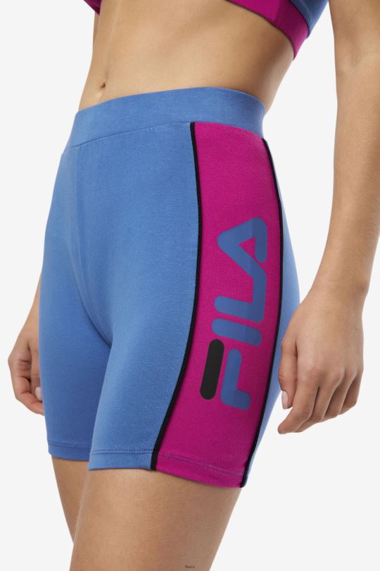 fila světlý kobalt davina bike short 0668L1648 světlý kobalt FILA