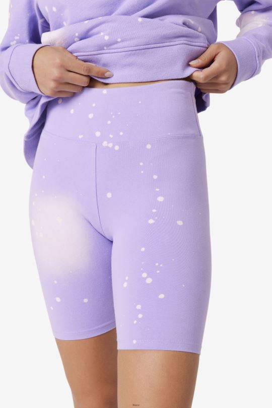 fila taima barva na kravatu kolo short viola tie dye 0668L1681 barva na kravatu viola FILA