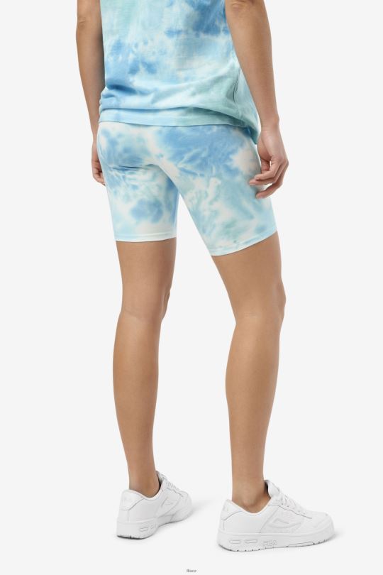 fila taima kravata dye bike short white/splish/all/latigo bay 0668L1675 bílá/plish/all/latigo bay FILA