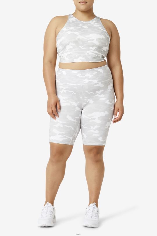 fila white forza 8palcové kolo krátké 0668L1954 bílý FILA
