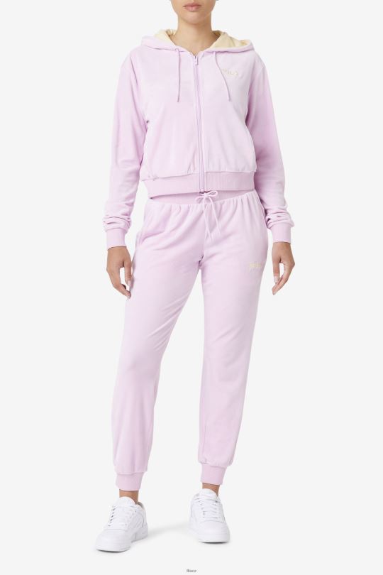 fila zura velur jogger orchidej 0668L1585 orchidej FILA