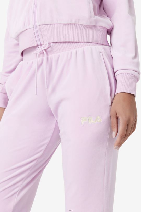 fila zura velur jogger orchidej 0668L1585 orchidej FILA
