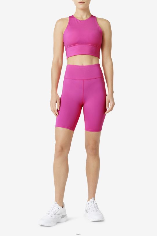 forza 8inch bike short fila jasně růžová 0668L1946 světle růžová FILA