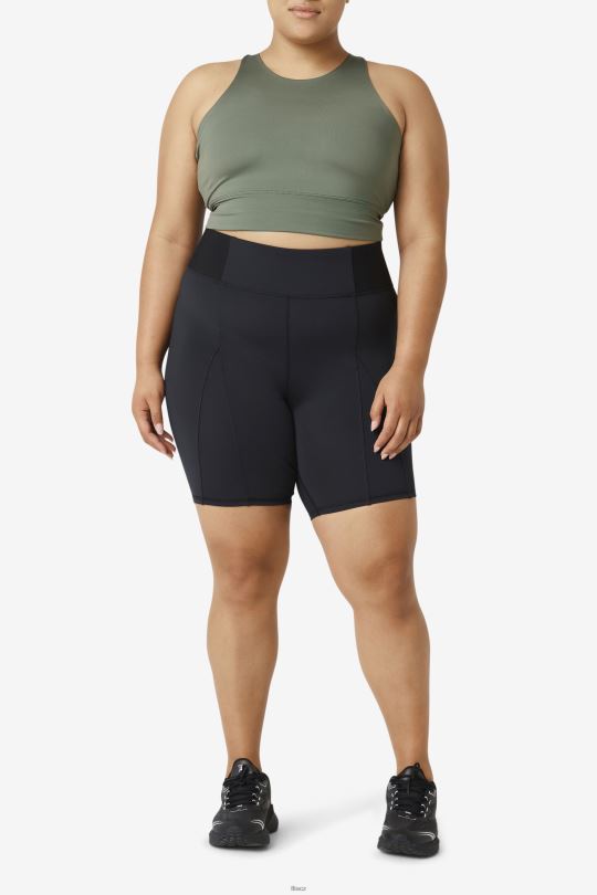 forza 8inch texture bike short black fila 0668L1961 Černá FILA