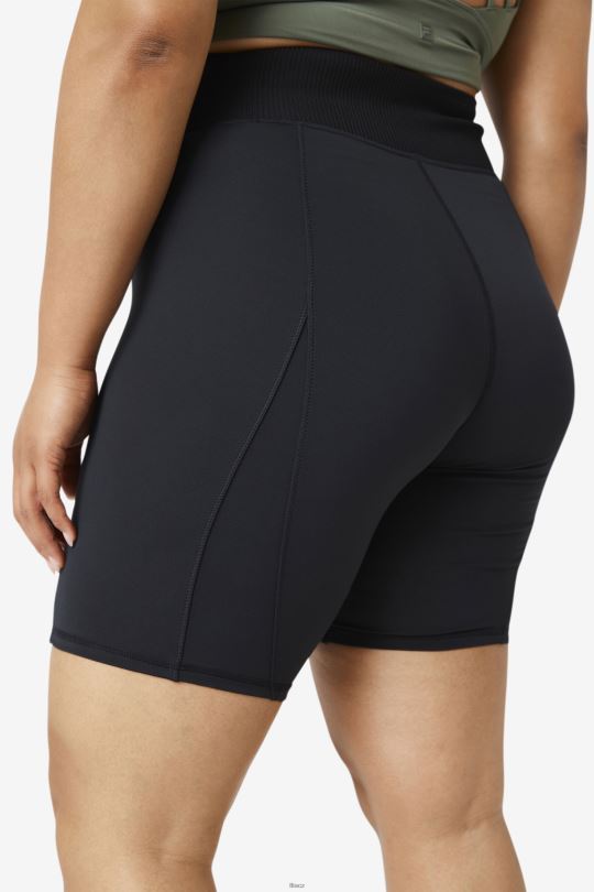 forza 8inch texture bike short black fila 0668L1961 Černá FILA