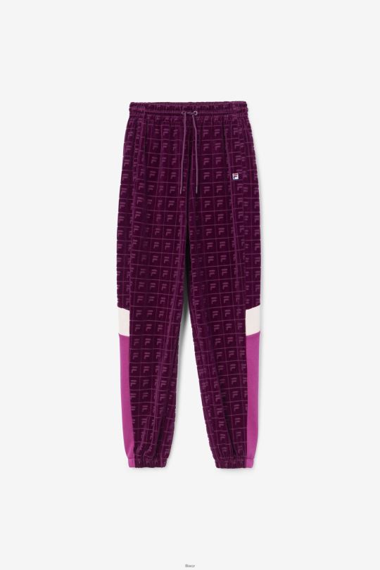 helen velur jogger hroznové víno/rouge/potpourri fila 0668L1559 hroznové víno/rouge/potpourri FILA