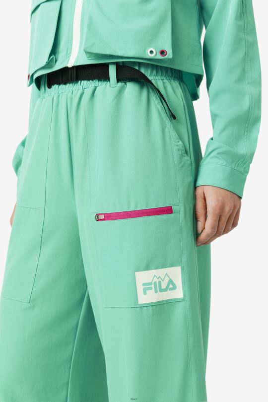 kalhoty fila ulani mořské zelené 0668L1627 mořská zeleň FILA