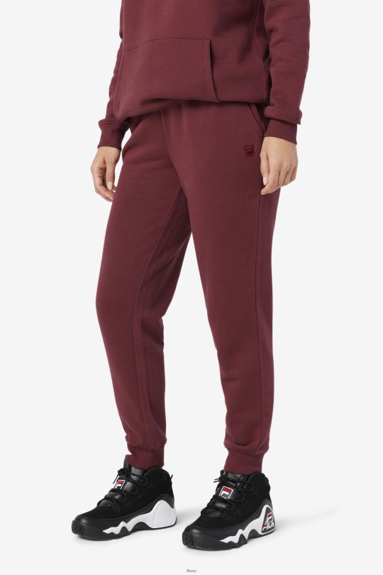 žlutohnědý portský fila avah jogger 0668L1611 žlutohnědý port FILA