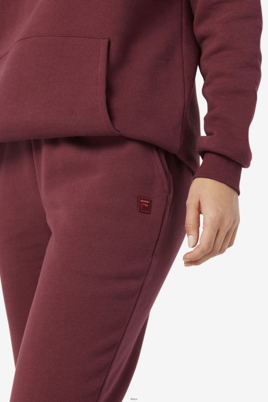 žlutohnědý portský fila avah jogger 0668L1611 žlutohnědý port FILA