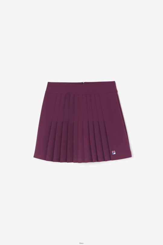 plisovaná sukně fila amy z hroznového vína 0668L1749 hroznové víno FILA