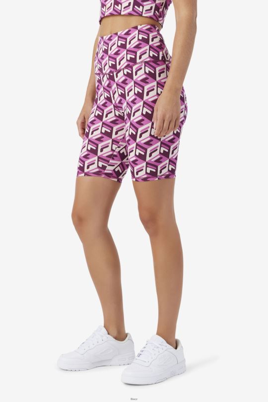 rouge/potpourri/hroznové víno fila ainhoa ​​kolo krátké 0668L1563 rouge/potpourri/hroznové víno FILA