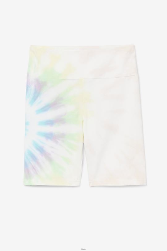 taima tie dye bike short fila double cream tie dye 0668L1676 dvojitá krémová barva na kravatu FILA