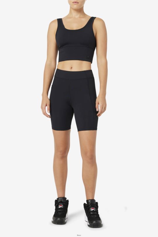 tiana bike short black fila 0668L1613 Černá FILA