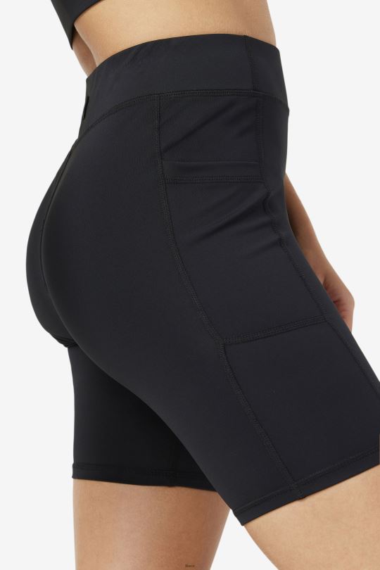 tiana bike short black fila 0668L1613 Černá FILA