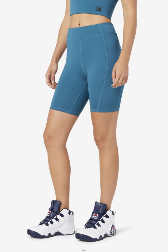 tiana bike short fila blue coral 0668L1616 modrý korál FILA
