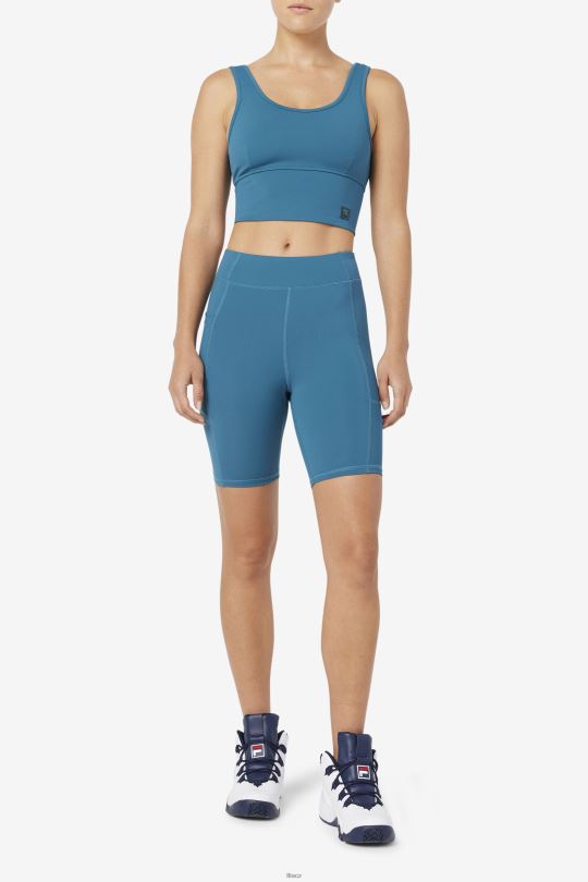tiana bike short fila blue coral 0668L1616 modrý korál FILA