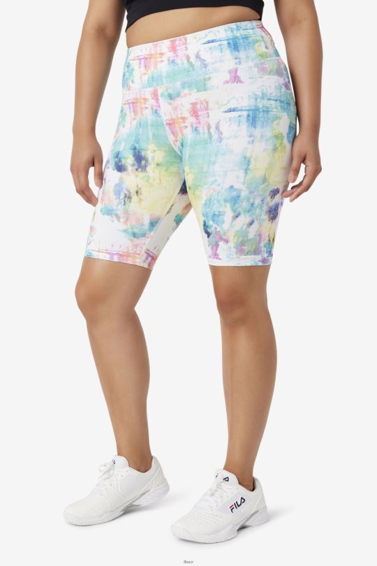tie dye forza 8inch tie dye bike short fila 0668L1956 barva na kravatu FILA