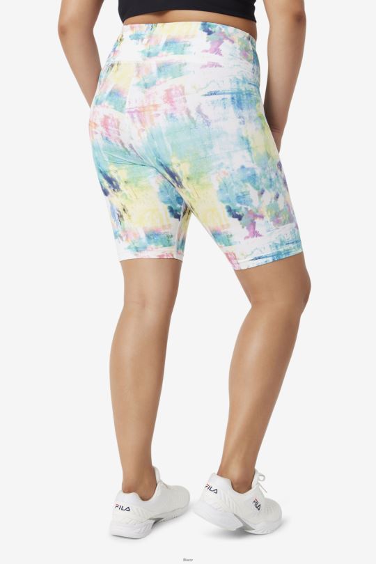 tie dye forza 8inch tie dye bike short fila 0668L1956 barva na kravatu FILA