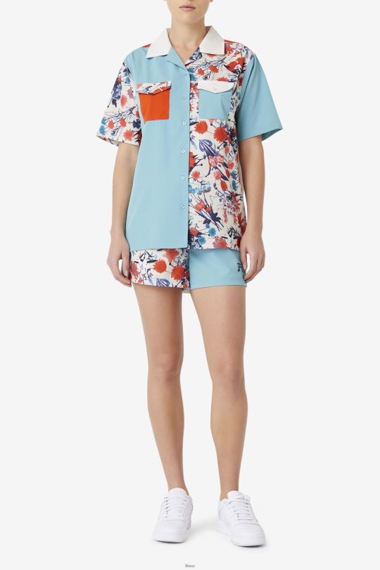 tofu jessica camp short fila 0668L1662 tofu FILA