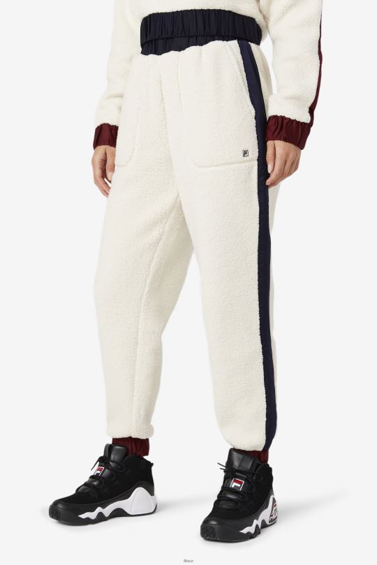 tofu/peacoat/tawny port fila malia jogger 0668L1587 tofu/peacoat/tawny port FILA
