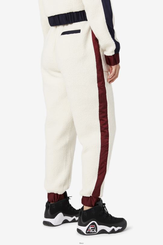 tofu/peacoat/tawny port fila malia jogger 0668L1587 tofu/peacoat/tawny port FILA