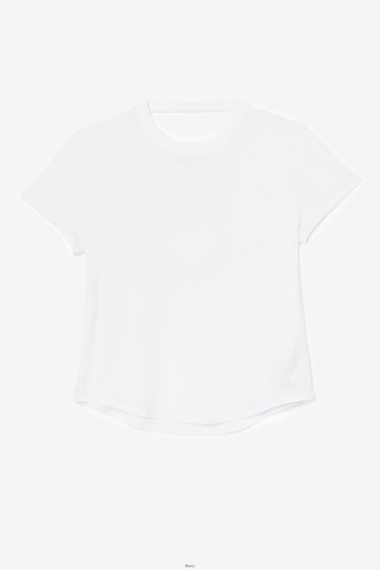 fi-lux top s krátkým rukávem bílá fila 0668L1901 bílý FILA