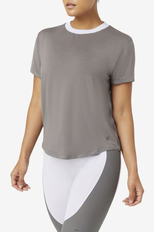 fila gargoyle fi-lux top s krátkým rukávem 0668L1900 chrlič FILA