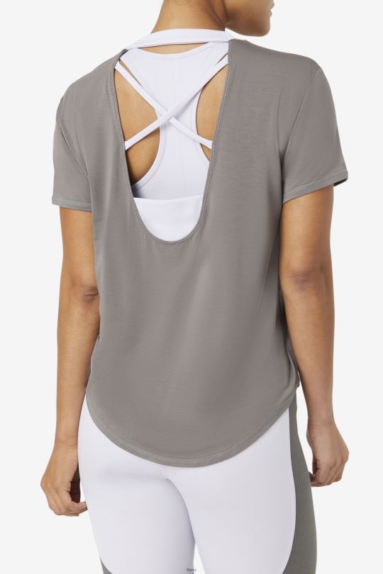 fila gargoyle fi-lux top s krátkým rukávem 0668L1900 chrlič FILA
