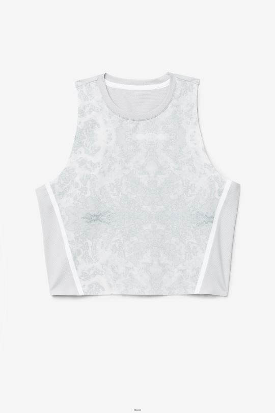fila highrise/white uplift athletic crop top 0668L1924 výškové/bílé FILA