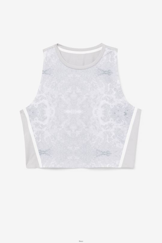 fila uplift athletic crop top highrise/bílá 0668L1933 výškové/bílé FILA