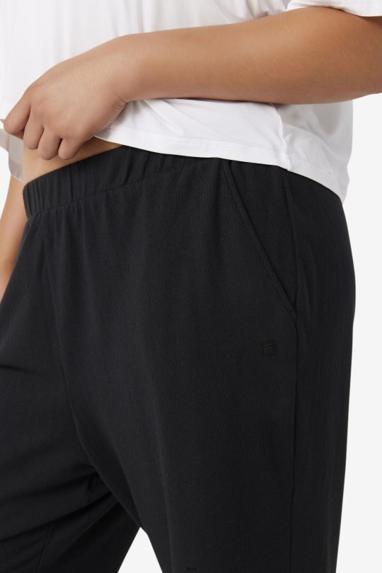 fila black fi-lux jogger 0668L2008 Černá FILA
