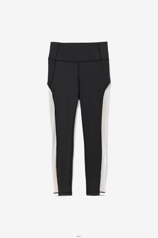fila černé/bílé legíny forza kontrast 7/8 0668L1966 Černá bílá FILA