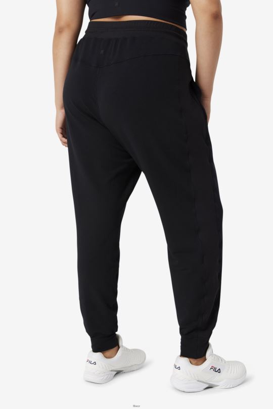 fila fi-lux textura jogger černá 0668L2011 Černá FILA